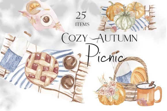 Autumn Picnic Clipart: A Designer's Review