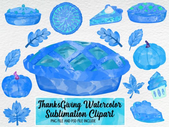 Review: Thanksgiving Watercolor Sublimation Illustrations